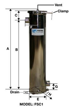 FSC1 SINGLE BAG FILTER