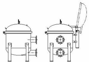 FSQC Multi-Bag Filter Housing Option C